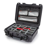 Nanuk 9254UP7 925 4 Up Gun Case Waterproof Graphite Resin w/ Closed-Cell Foam Padding 17" L x 11.80" W x 6.40" H Interior Dimensions