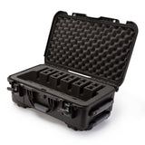 Nanuk 9356UP1 935 6 Up Pistol Case Black Polymer w/ Closed-Cell Foam Padding 22" L x 14" W x 9" H Interior Dimensions