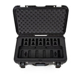 Nanuk 9356UP1 935 6 Up Pistol Case Black Polymer w/ Closed-Cell Foam Padding 22" L x 14" W x 9" H Interior Dimensions