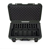 Nanuk 9356UP6 935 6 Up Pistol Case Olive Polymer w/ Closed-Cell Foam Padding 22" L x 14" W x 9" H Interior Dimensions