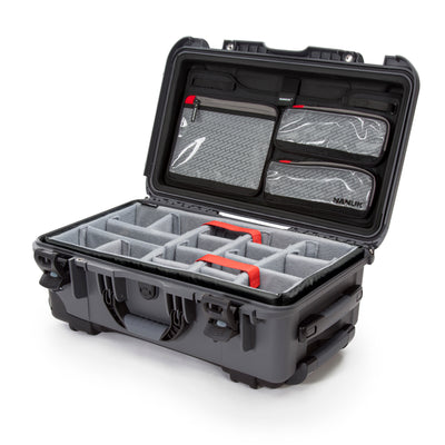Nanuk 9356UP7 935 6 Up Gun Case Graphite Handgun Resin