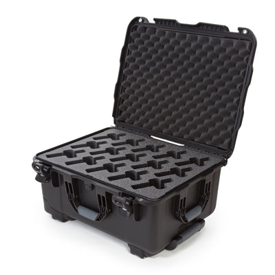 Nanuk 95015UP1 950 15 Up Gun Case Black Polymer w/ Closed-Cell Foam Padding 20.50" L × 15.30" W × 10.10" H Interior Dimensions