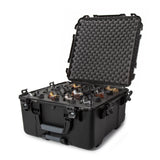 Nanuk 96820UP1 968 20 Up Gun Case Black Polymer w/ Closed-Cell Foam Padding Wheels & Handle 21.50" L × 21.50" W × 11.80" H Interior Dimensions