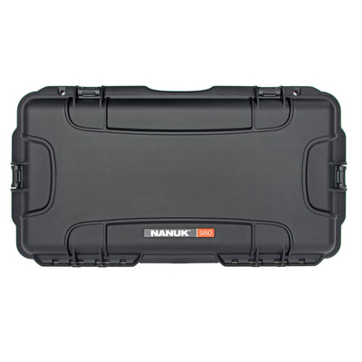 Nanuk 980S010BK0A0 980 Black NK-7 Resin Medium