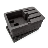 Nanuk 918REV01 918 3 Up Revolver Case Black Polymer w/ Foam Padding & Latches 14.90" L x 9.80" W x 8.60" H Interior Dimensions