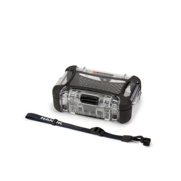Nanuk 3300011 Nano 330 Water-Resistant Clear Polycarbonate Material with PowerClaw Latches