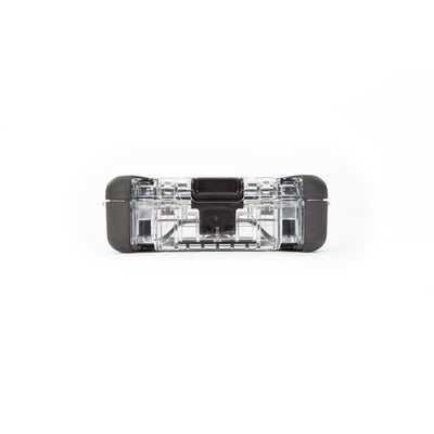 Nanuk 3300011 Nano 330 Water-Resistant Clear Polycarbonate Material with PowerClaw Latches