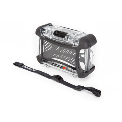 Nanuk 3300011 Nano 330 Water-Resistant Clear Polycarbonate Material with PowerClaw Latches