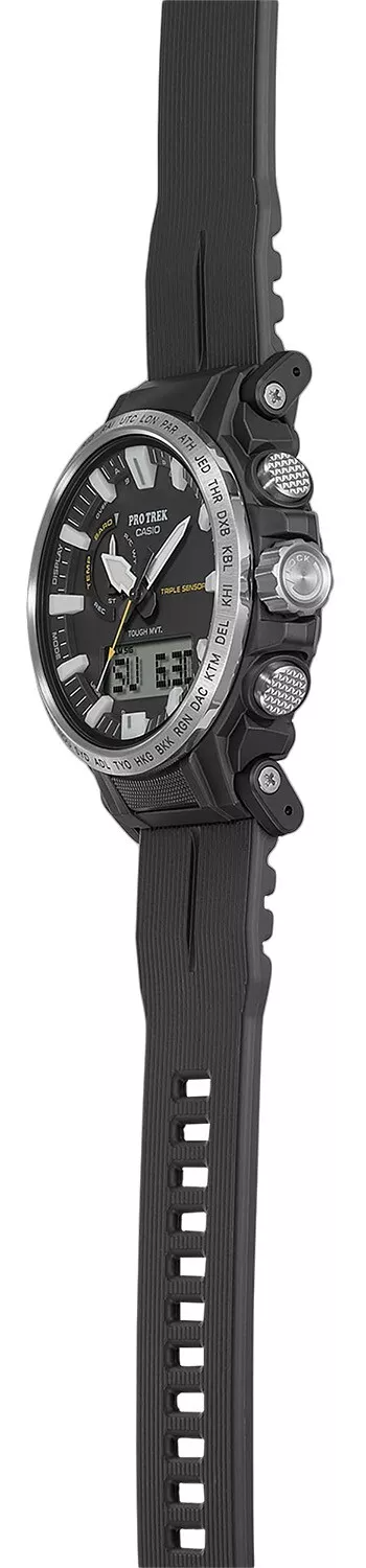 G-shock PRW611A Casio Pro Trek Black Size 145-215mm Features Digital Compass