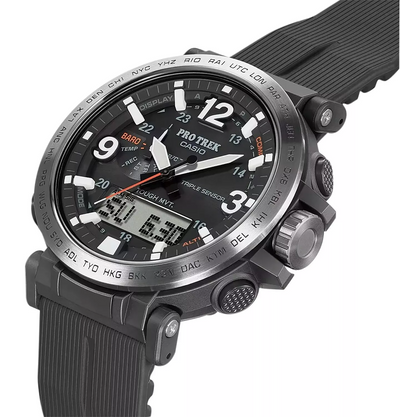 G-shock PRW6611Y1A Casio Pro Trek Black Size 145-215mm Features Digital Compass