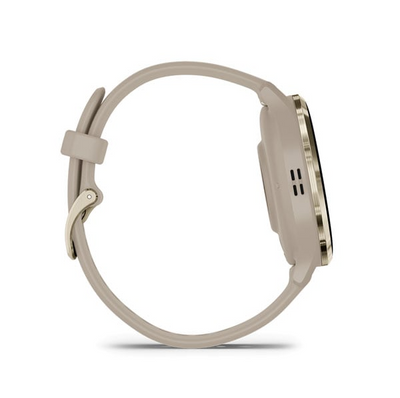 Garmin 0100278502 Venu 3S Fitness Tracker French Grey Band AMOLED Display Compatible w/ iPhone/Android