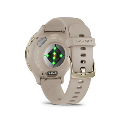Garmin 0100278502 Venu 3S Fitness Tracker French Grey Band AMOLED Display Compatible w/ iPhone/Android